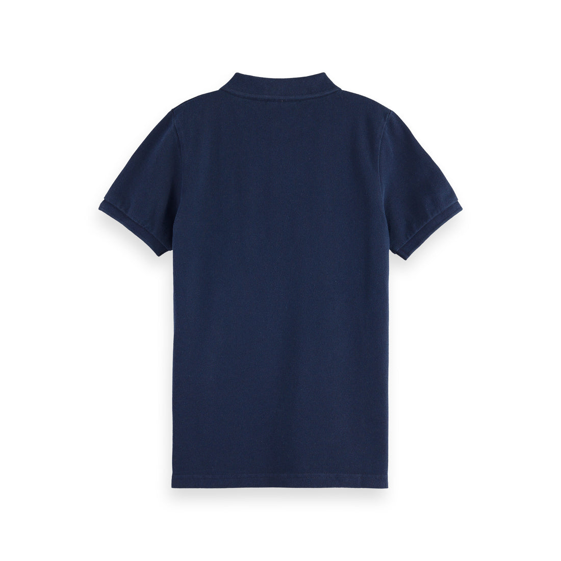 Scotch Shrunk Navy Core Dyed Pique Polo