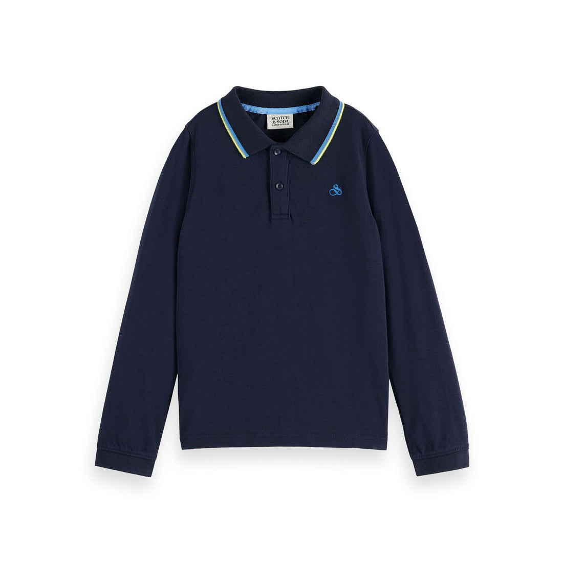 Scotch Shrunk Sky Captain Pique Polo