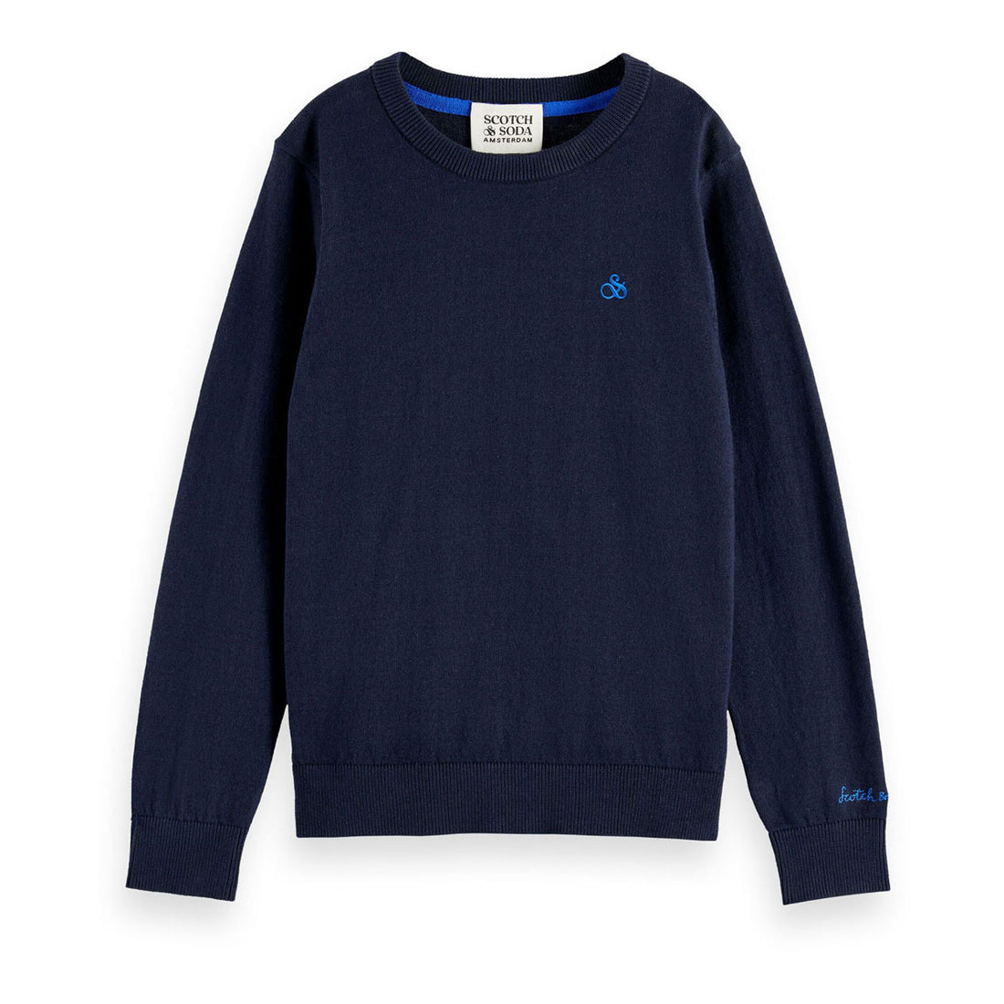 Scotch Shrunk  Navy  Logo Sweatshirt