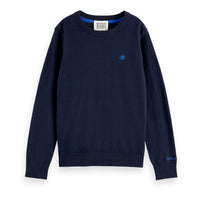 Scotch Shrunk  Navy  Logo Sweatshirt
