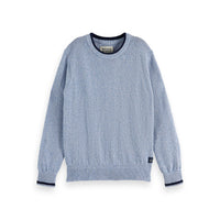 Scotch Shrunk Faded Denim Melange Melange Pullover