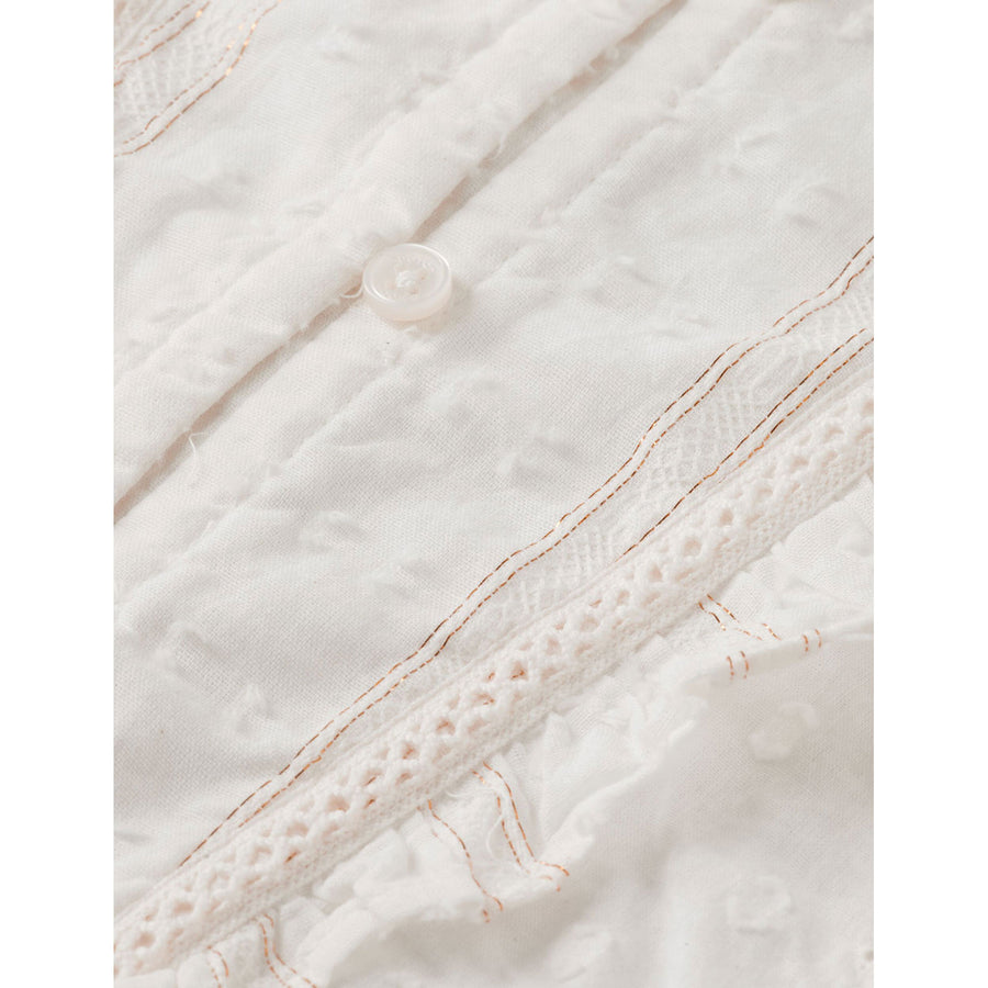 Scotch Shrunk Eggnog Fancy Lurex Cotton Shirt