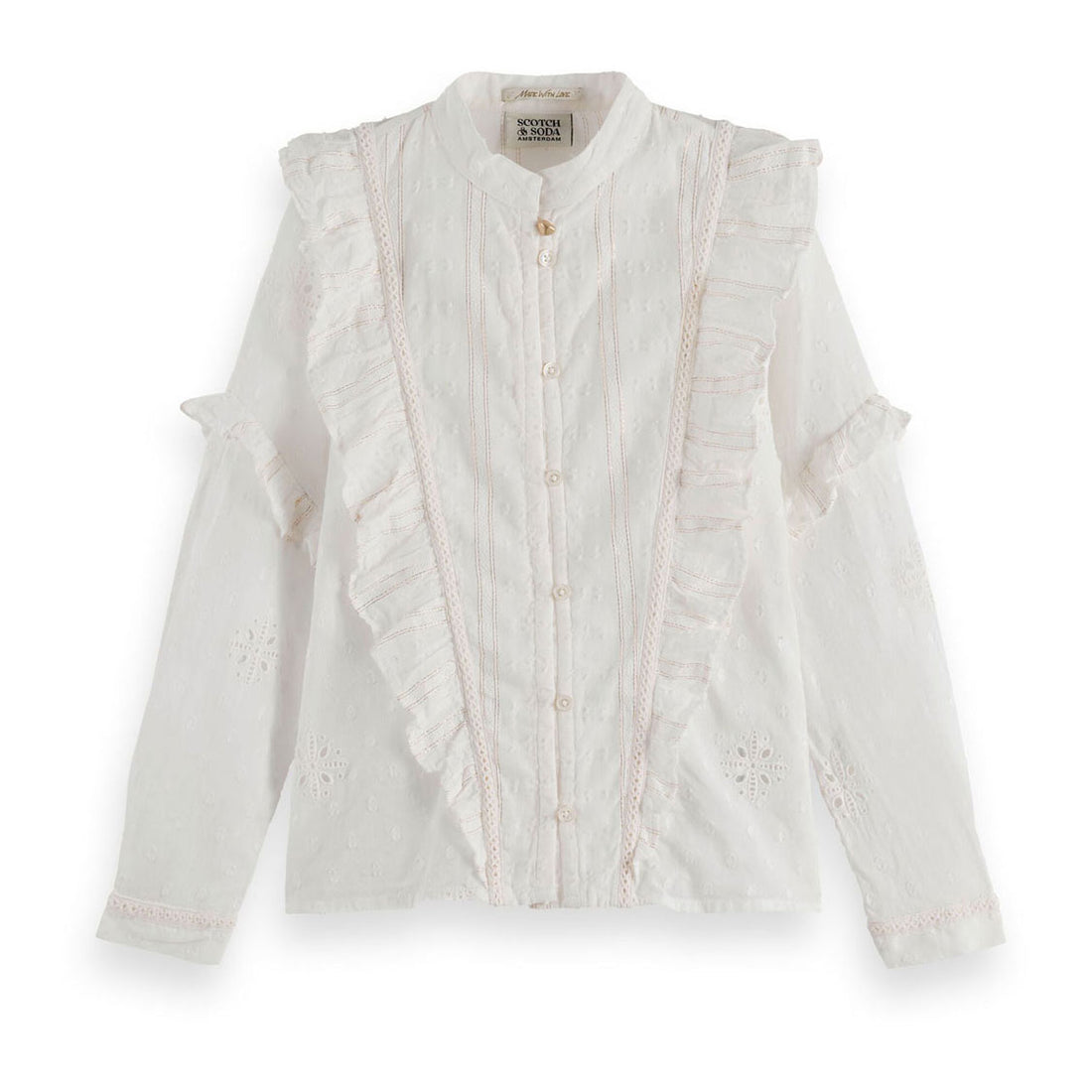 Scotch Shrunk  Eggnog  Lurex Shirt