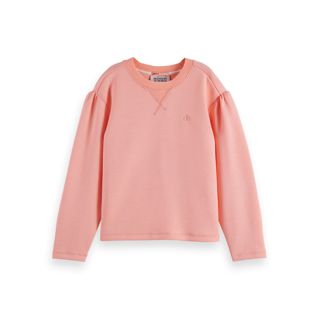 Scotch Shrunk Apricot Blush Crewneck Sweatshirt