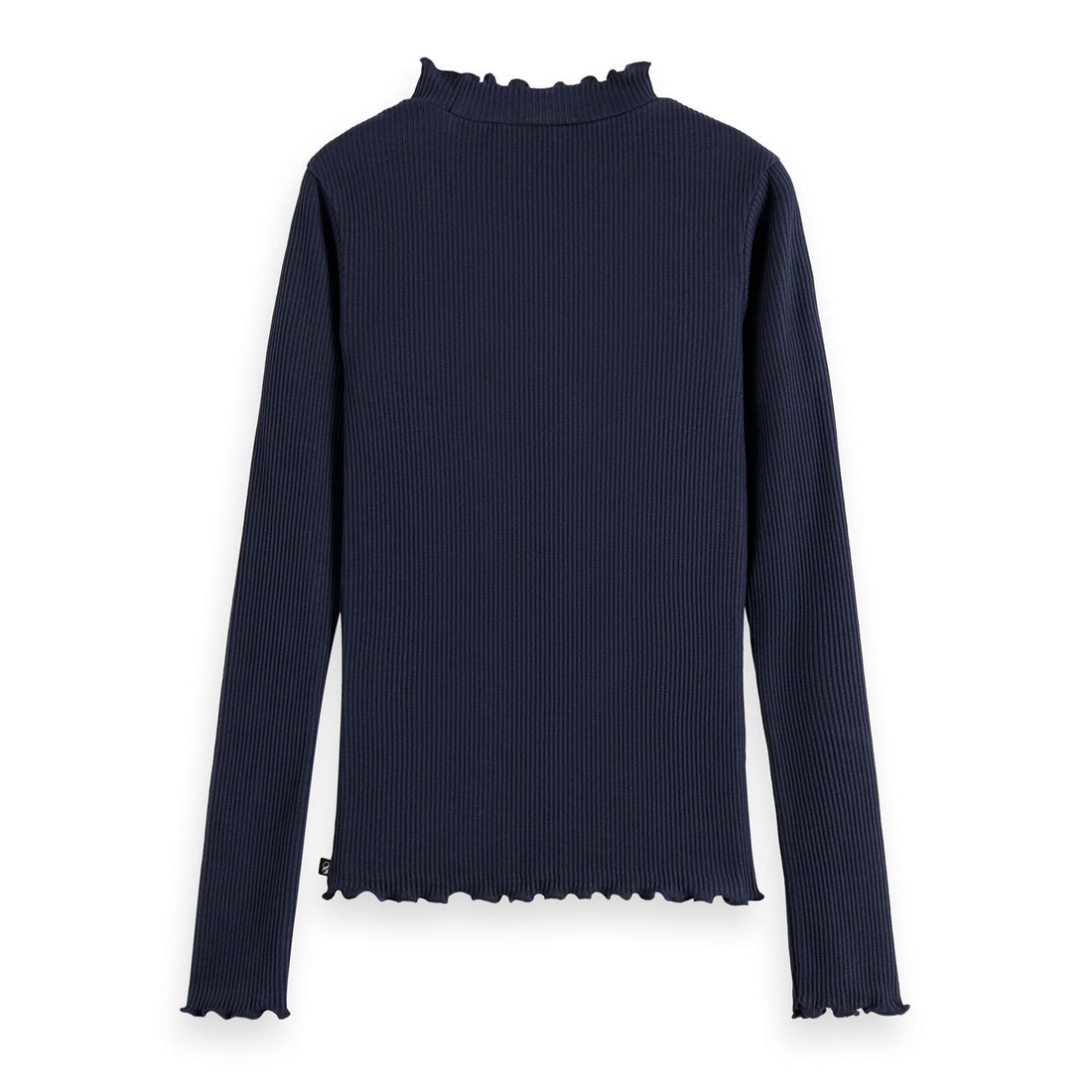 Scotch Shrunk Sky Captain Mock Neck Slim Fit RibTee