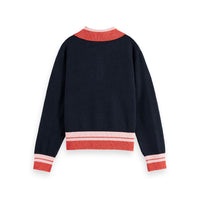 Scotch Shrunk Sky Captain Sporty Logo Pullover