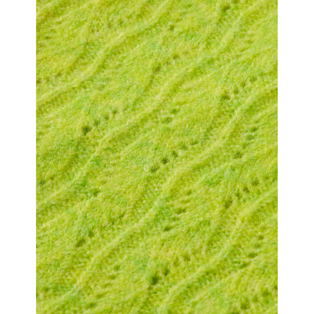 Scotch Shrunk Limeaid Melange Knitted Cardigan