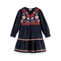 Scotch Shrunk Sky Captain Jacquard Dress