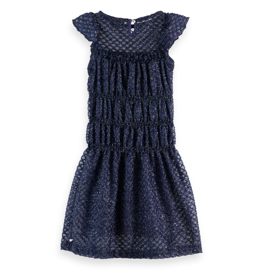 Scotch Shrunk Peacoat Fancy Lurex Party Dress