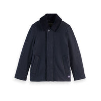 Scotch Shrunk Sky Captain Wool-Blend Overcoat