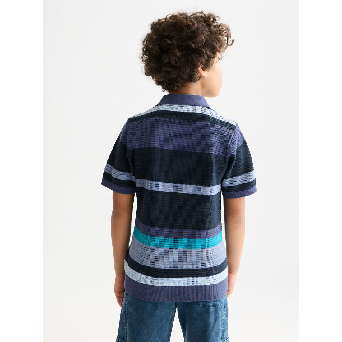 Scotch Shrunk Oceana Striped Polo