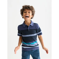 Scotch Shrunk Oceana Striped Polo