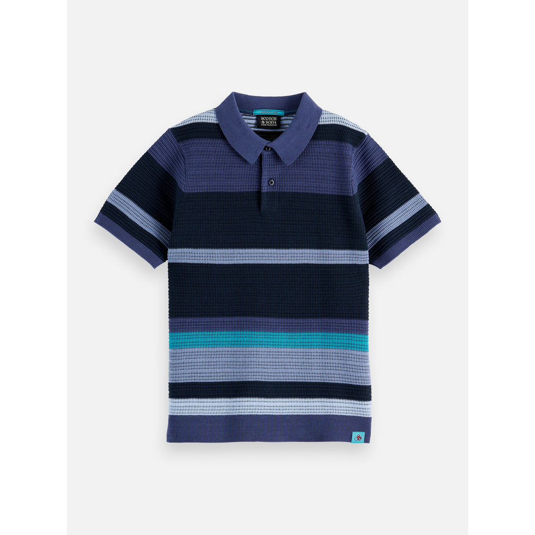 Scotch Shrunk Oceana Striped Polo
