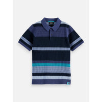 Scotch Shrunk Oceana Striped Polo