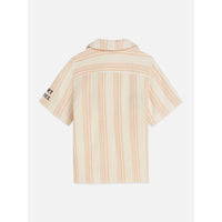 Scotch Shrunk Eggnog Stripe Embroidery Shirt