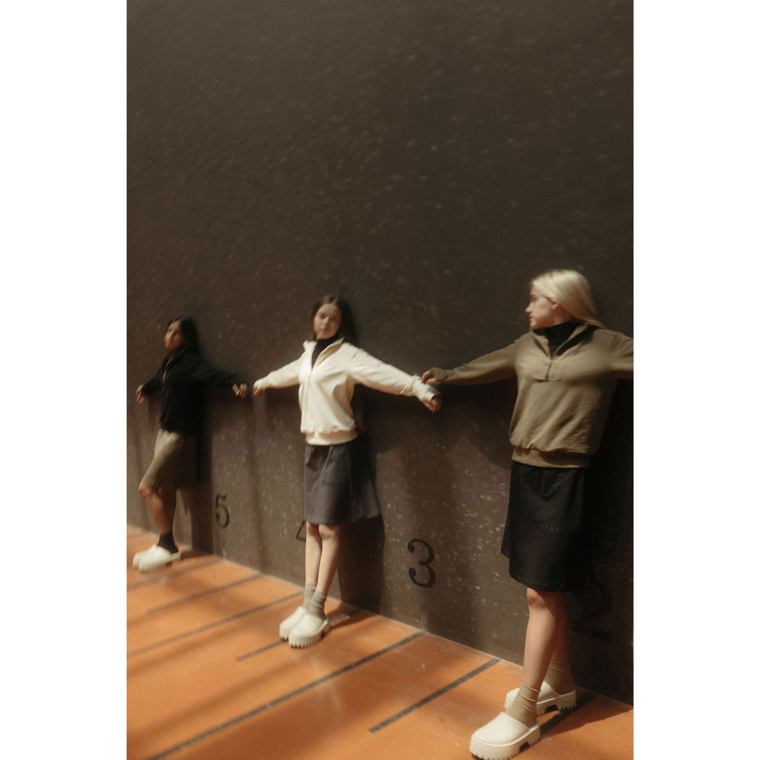 ELEMENTS Cream Half Zip Sweatshirt