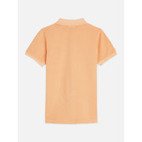 Scotch Shrunk Coral Sands Embroidery Pique Polo