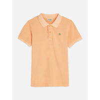 Scotch Shrunk Coral Sands Embroidery Pique Polo