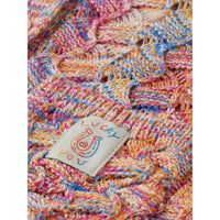 Scotch Shrunk Multicolor Oversized Cardigan