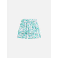 Scotch Shrunk Bandana Eggnog Modal Ruffle Skirt