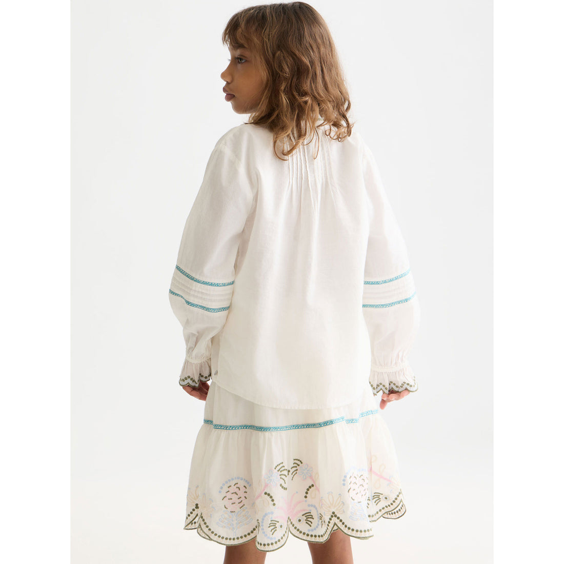 Scotch Shrunk Eggnog Embroidered Cuff Shirt