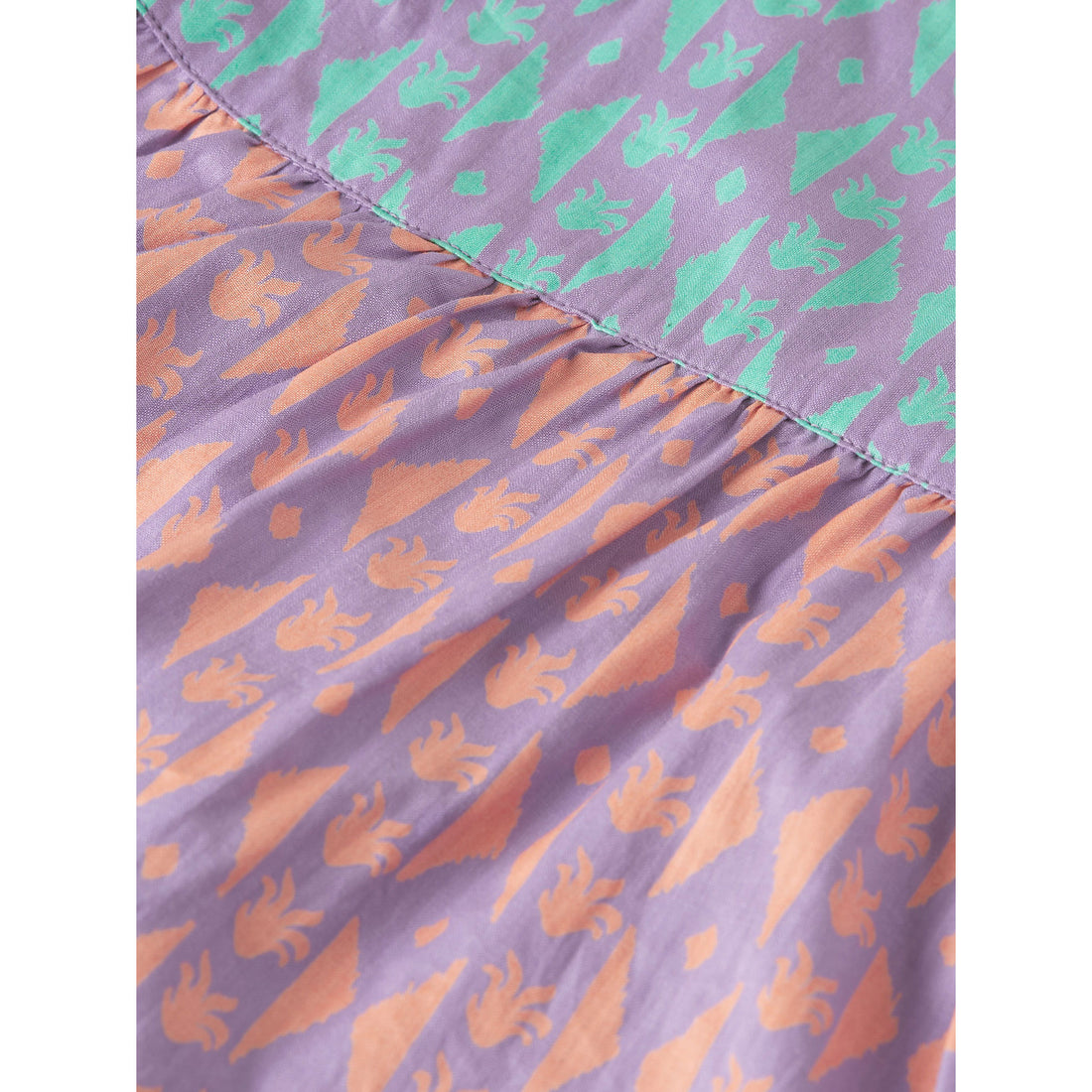 Scotch Shrunk Cactus Stripe Papaya Punch Dress