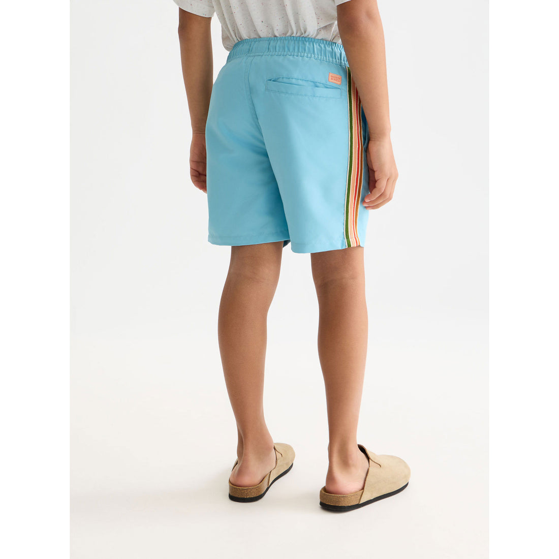 Scotch Shrunk Suns Milky Blue Swim Shorts