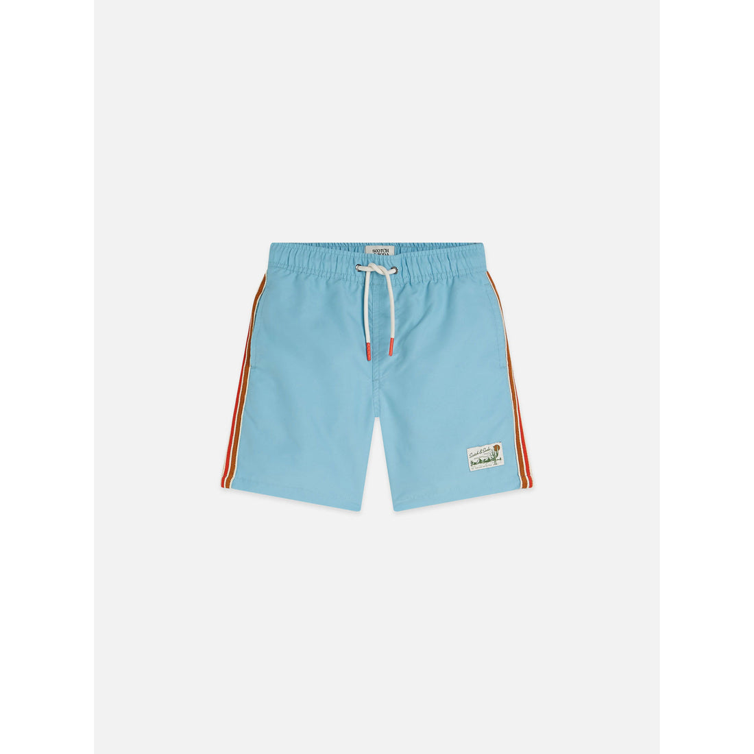 Scotch Shrunk Suns Milky Blue Swim Shorts