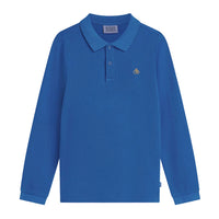 Scotch Shrunk  Strong Blue Garment Dyed Polo