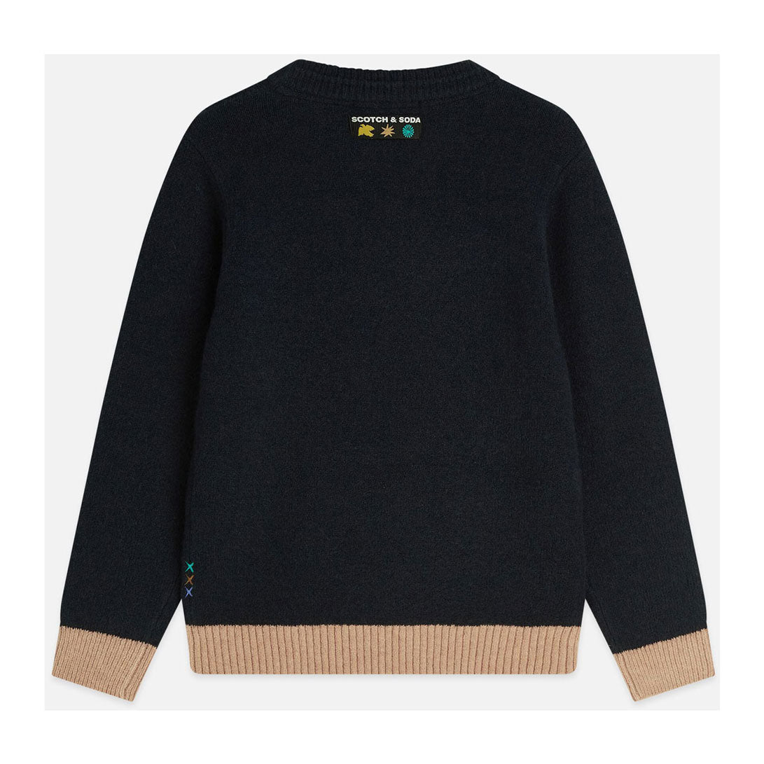 Scotch Shrunk  Sky Captain Knit Pullover