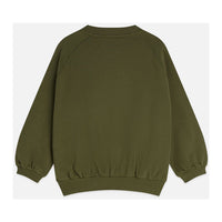 Scotch Shrunk  Olive Front Artwork Batwinged Sweatshirt
