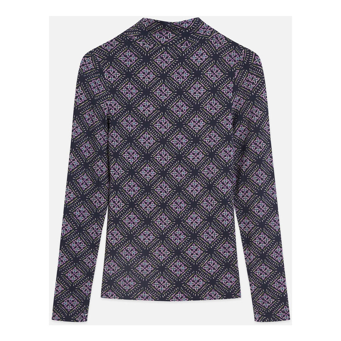 Scotch Shrunk  Violet Soft Geo Printed Tee