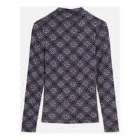 Scotch Shrunk  Violet Soft Geo Printed Tee