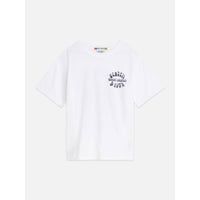 Scotch Shrunk Bright White Front And Back Artwork T-Shirt