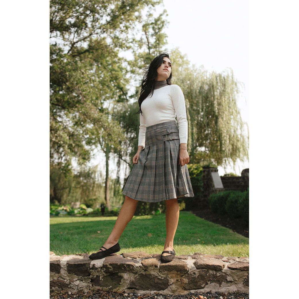 Darlin Cream Knit Turtleneck
