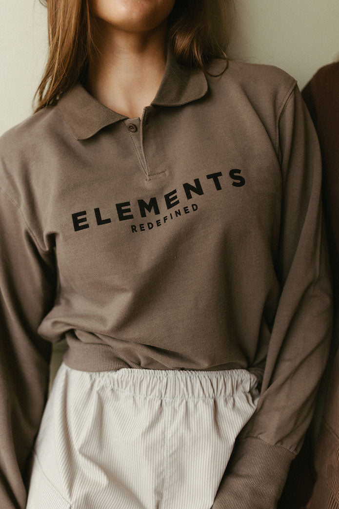 ELEMENTS Earth Polo Sweatshirt
