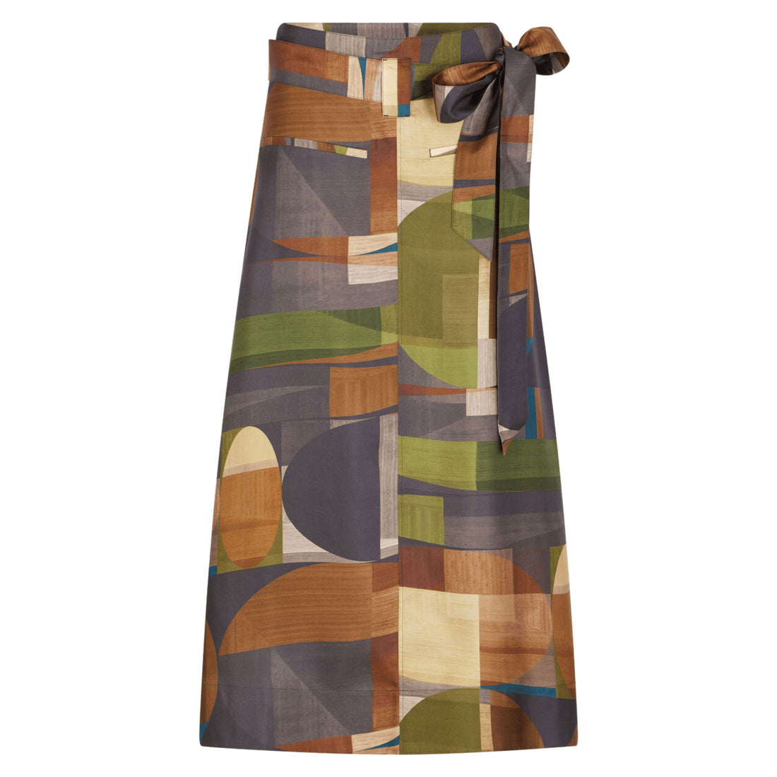 Soeur Brown Print Versailles Skirt