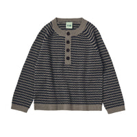 FUB Hazel Melange/Dark Navy Sweater