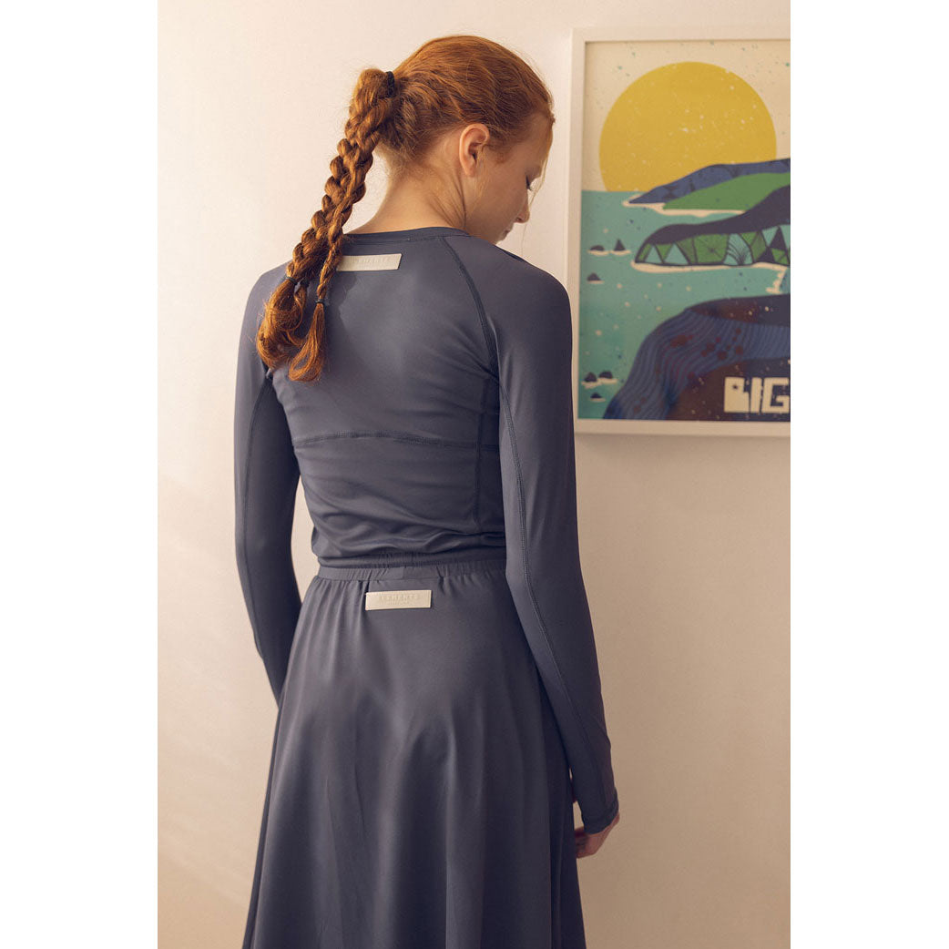 ELEMENTS Slate Swim Skirt