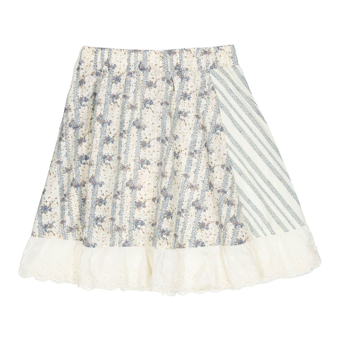 1984 Eyelet Printed Skirt