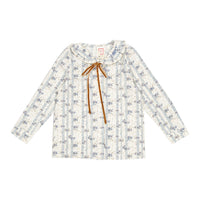 1984 Dusty Floral Blouse