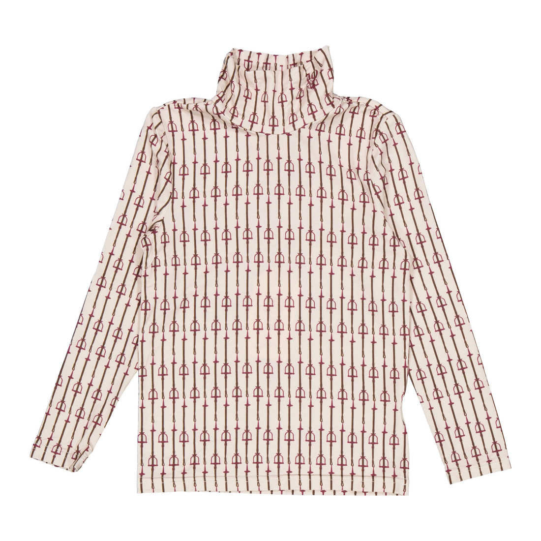 1984 Buckle Print Turtleneck