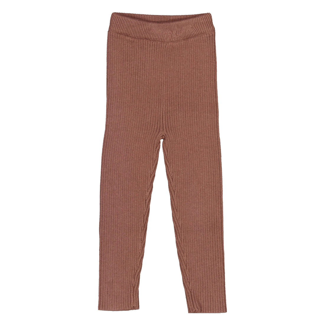 1984 Brown Knit Leggings