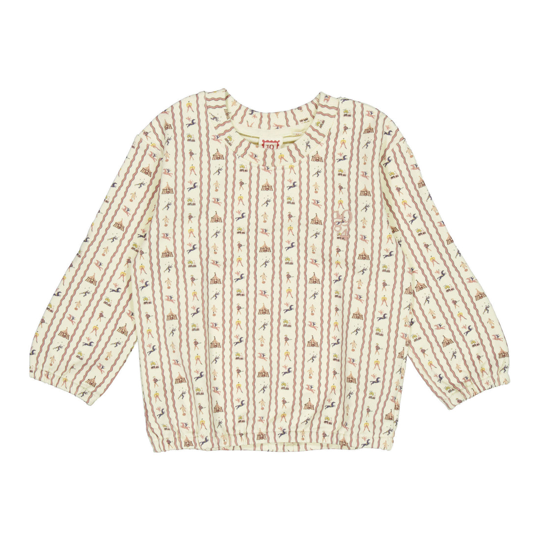 1984 Circus Print Sweatshirt