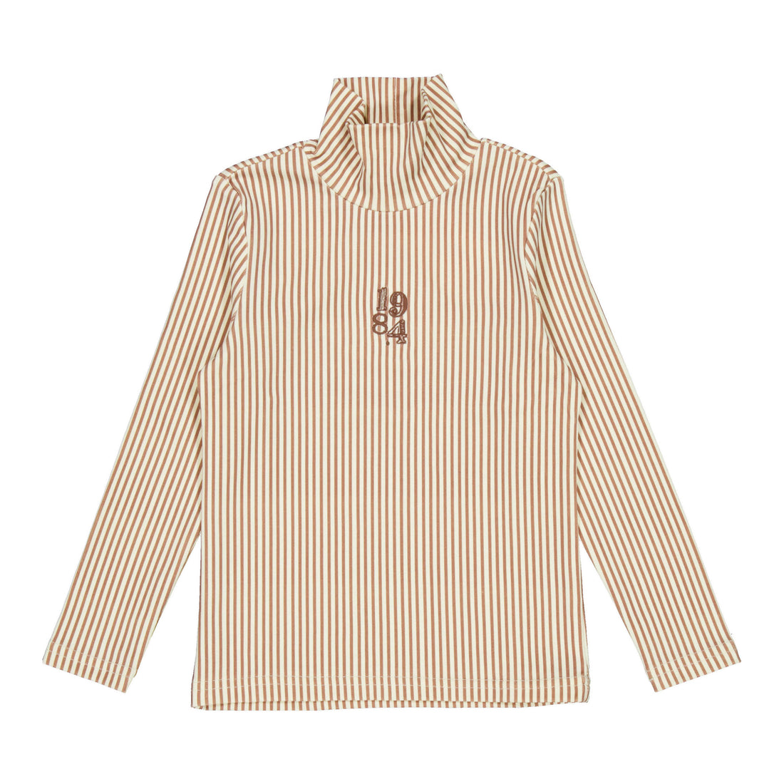1984 Circus Stripe Printed Turtleneck
