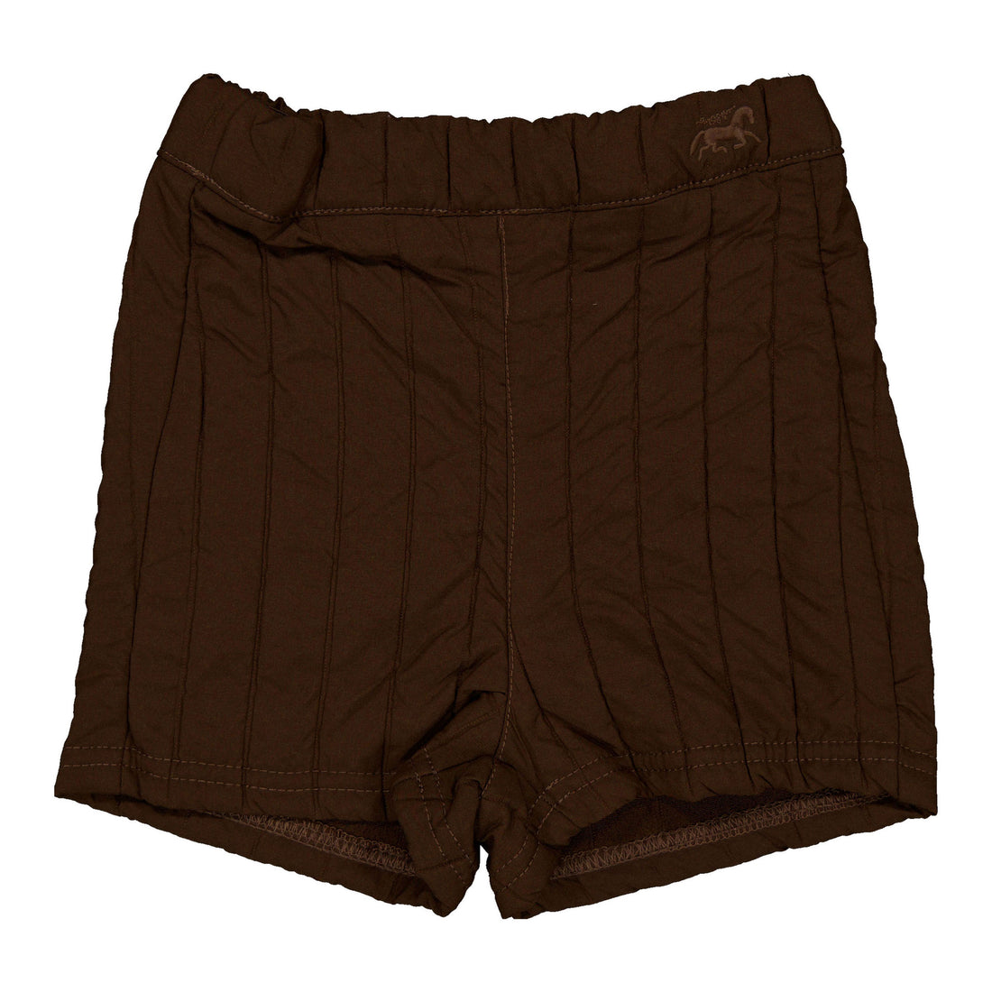 1984 Brown Quilted Shorts