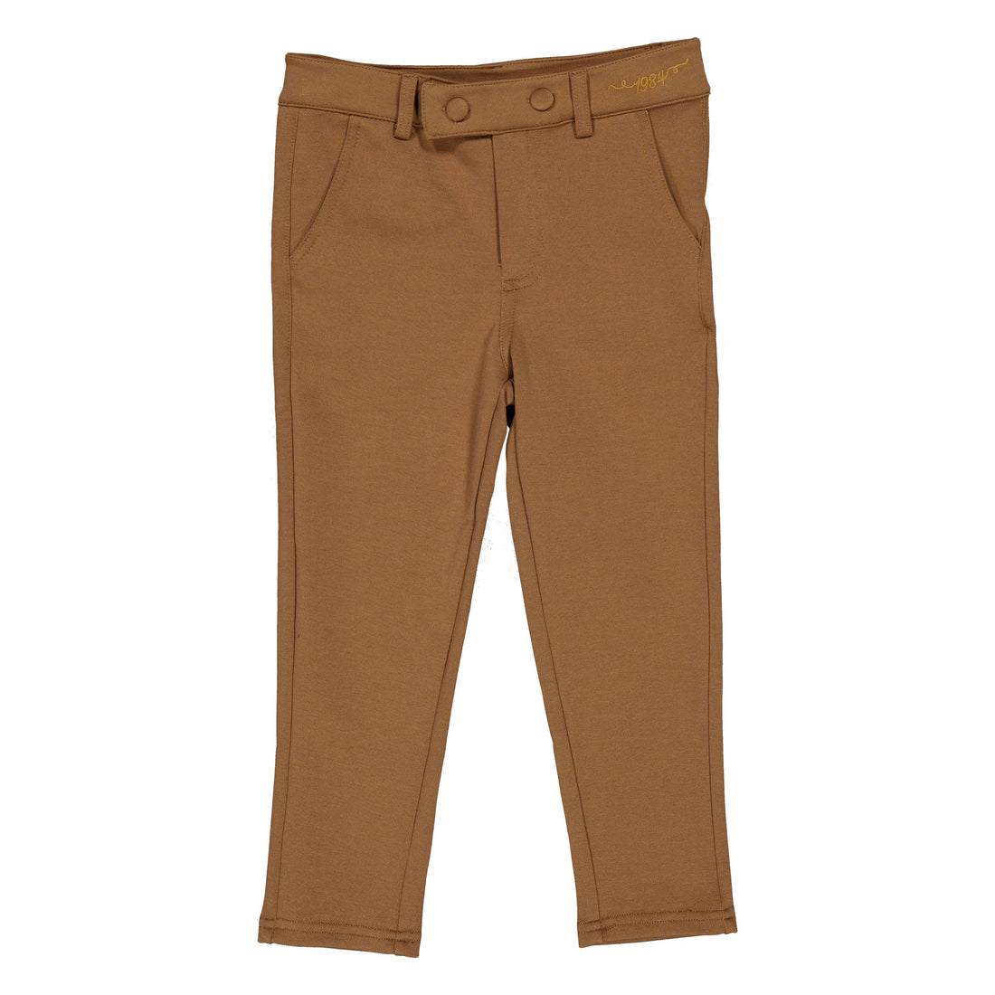 1984 Textured Brown Pants