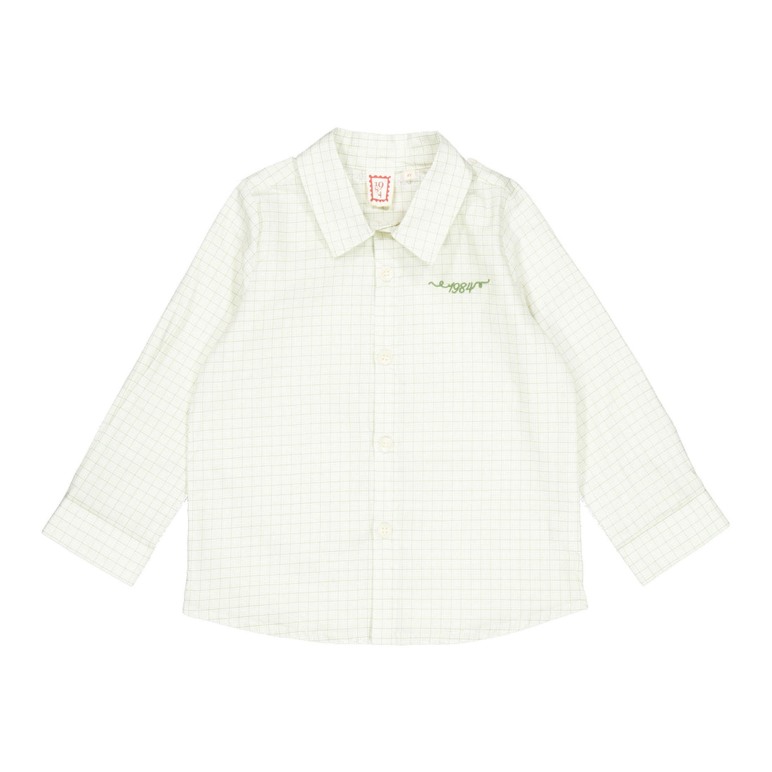 1984 Cream Checked Shirt