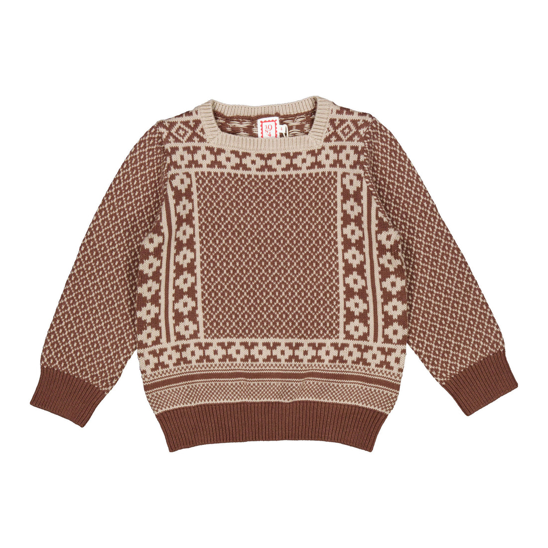 1984 Sand Pattern Sweater