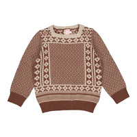 1984 Sand Pattern Sweater